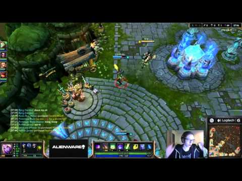 Bjergsen Soraka vs Twisted Fate (Boblolz) Mid Challenger I