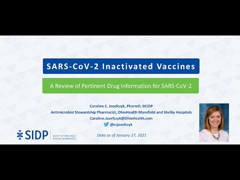SARS-CoV-2 Inactivated Vaccines: Evidence-Based Health Information Related to COVID-19
