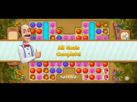 GardenScapes level 1251, 1252, 1253, 1254, 1255, 1256, 1257, 1258, 1259, 1260. No boosters