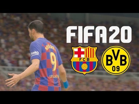 FIFA 20 ROAD TO DIVISION 1 PART 67 - BARCELONA VS DORTMUND - FIFA 20 Online Seasons Gameplay