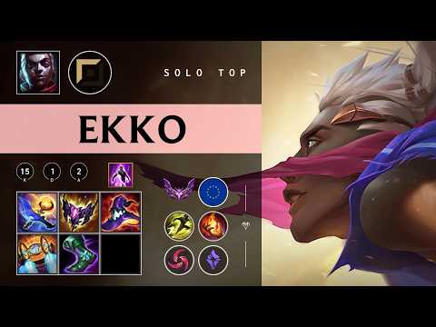 Ekko Top vs Irelia - EUW Master Patch 26.04