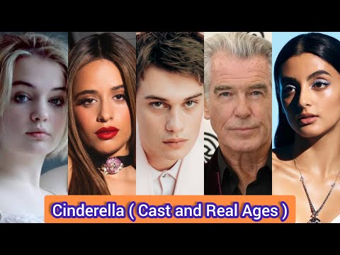 Cinderella (2021) | Cast and Real Ages | Nicholas Galitzine , Camila Cabello , Idina Menzel ,