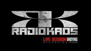 Radio Kaos - Botas Negras    Live Session una version en vivo ensayndo en el estudio de grabacion