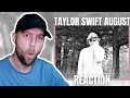 Taylor Swift - august REACTION (Official Lyric Video) Metal Music Fan Reaction