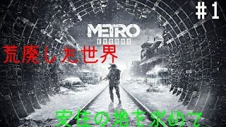 #1.5［METRO EXODUS］荒廃したロシアで安住の地を求めるおじさんの旅記録