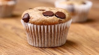 banana choc chip muffins no egg