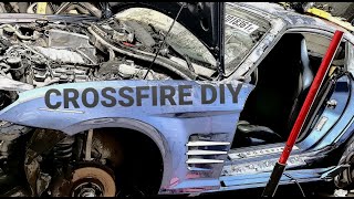 Chrysler CROSSFIRE Glove Box Air Bag Removal diy