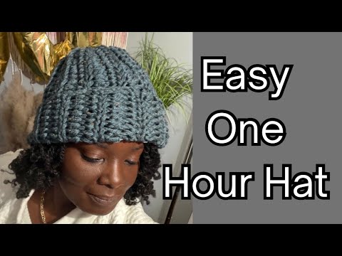 Häkelmütze in nur einer Stunde – Anfängerfreundliche Anleitung