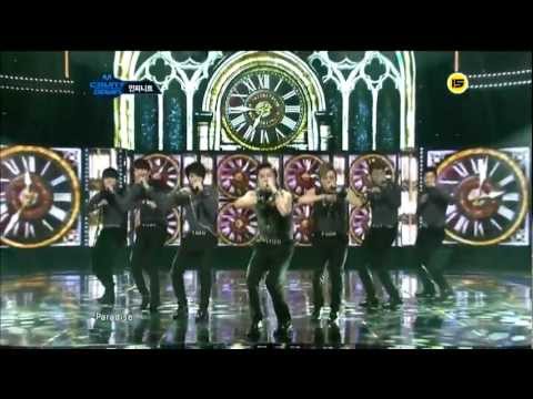 110929 - Infinite - Paradise (Comeback Stage) @ M! Countdown