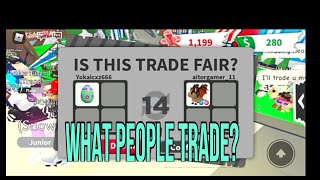 WHAT PEOPLE TRADE FOR A PATTERN EGG IN [ADOPT ME ]