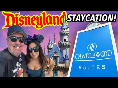 CANDLEWOOD SUITES, ANAHEIM: FULL REVIEW/TOUR-Staycation + Disneyland, Nearby Food & Fun Things to do