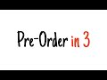 Pre-order tree traversal in 3 minutes