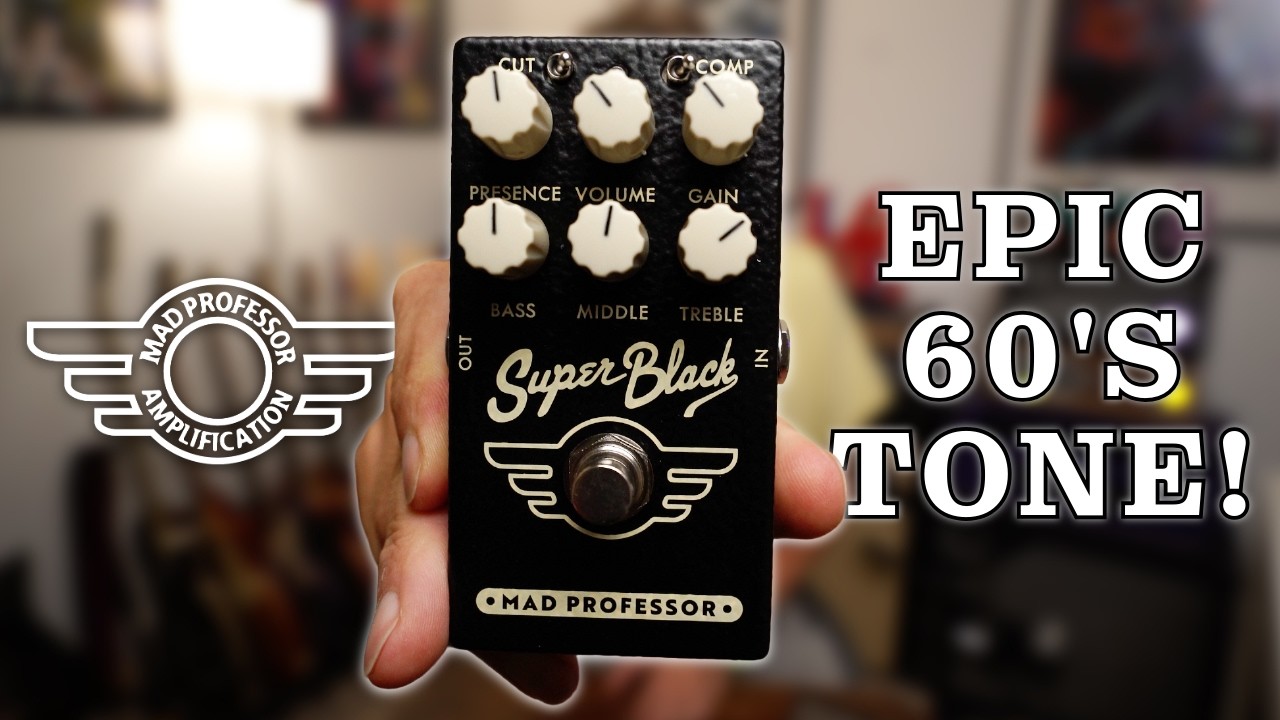 New Mad Professor Super Black - Pure Vintage Amp Magic! - YouTube