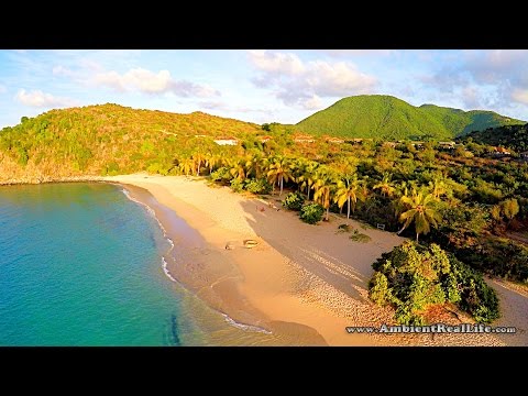 St Maarten, SXM - Splash Drone tour of M