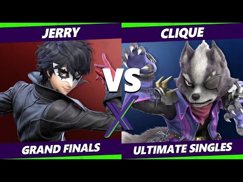 S@X 357 Online Grand Finals - Clique [L] (Wolf) Vs. Jerry (Joker) Smash Ultimate - SSBU