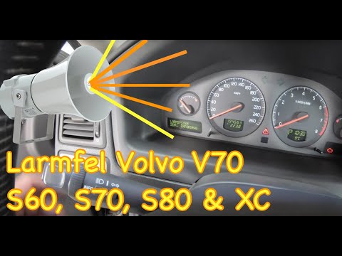 Larmfix på Volvo V70, förmodligen även S60, S70, S80 och XC70 (Foxen)