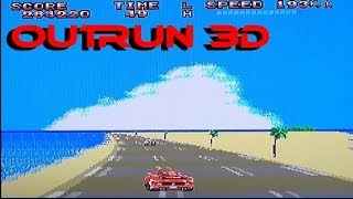 OutRun 3D (not in actual 3D) playing on the Master System