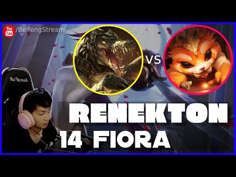 🔴 14 Fiora Renekton vs Gnar Rank 2 Super Server - 14Fiora Stream 20.6.2022