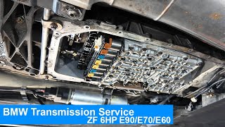 BMW E90/E70/E60 - ZF 6HP26 Transmission Service - Pan/Filter/Seals/Fill Procedure