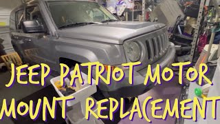 How to Replace Front/Rear Motor Mount Jeep Patriot
