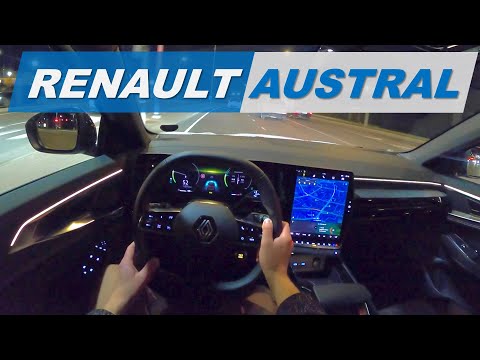 Renault Austral POV Night Drive (Binaural Audio)