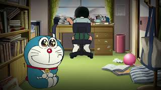 Doraemon Being Funny and Weird in Nobita's Dinosaur 2006 Movie