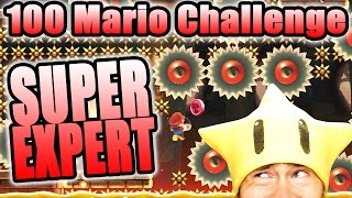 TOO COOL FOR SUPER EXPERT? ~ Super Mario Maker [100 MARIO CHALLENGE]