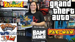 Unboxing The NEW BAM GAMER BOX - 2020 (Earthworm Jim, Rampage, Grand Theft Auto, Pacman, and More!)