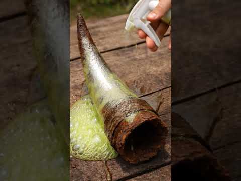 See how to remove rust from any object!#rust #satisfactory #work #us