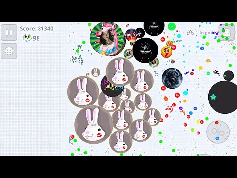 THE BEST DUO 81000 SCORE 🤯 (AGARIO MOBILE)