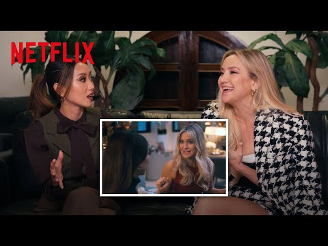 afbeelding Kate Hudson and Brenda Song Chat Running Point