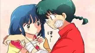 Ranma y Akane Don omar perdido en  tus ojos