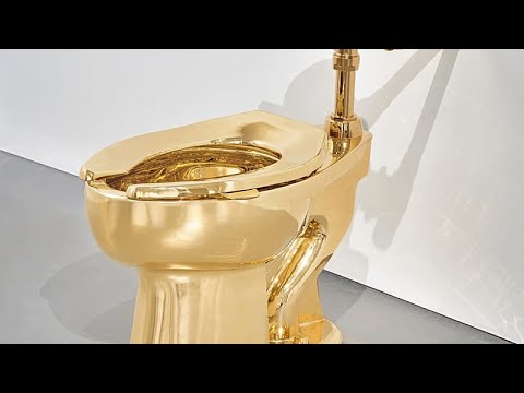 Goldene Toilette kommt wieder unter den Hammer: Startgebot zehn Millionen Dollar