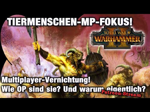TIERMENSCHEN FOKUS im Multiplayer! Total War: Warhammer 2 STREAM 12.12.2021