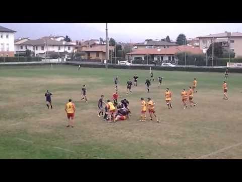 Rugby Bassano vs Rugby Paese  finale 1° tempo 06.08.2013
