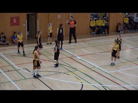 Podolí - BK Vyškov U15 dívky 5.1.2018 (2. zápas 50-66)