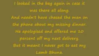 My Lamb Bhuna Chris Moyles (Alexandra Burke Hallelujah.) !!