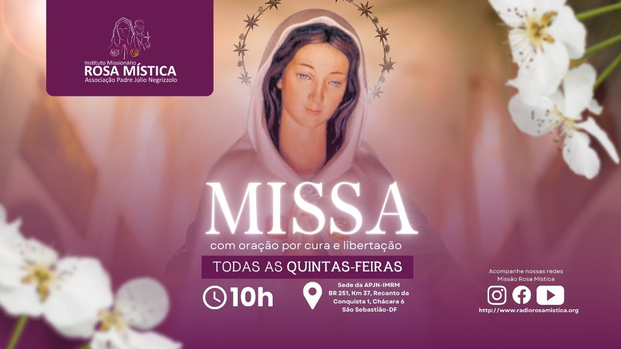 Missa com oração por cura e libertação - Pe. Vanilson - AO VIVO (10/10/24)