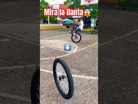 Mira la llanta😱 #bikelife #stuntbike #shortvideo #supcribete #bicicleta #videoviral