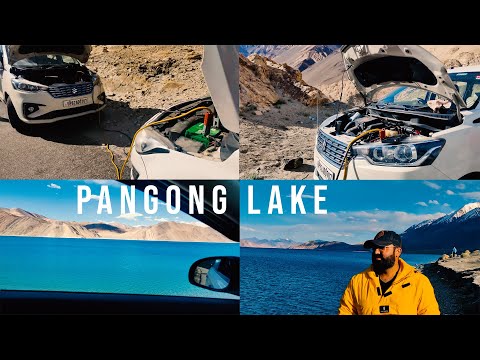 Gaadi Kharab Ho Gayi Pangong Lake Pey | World's Highest Saltwater Lake | Ep 19