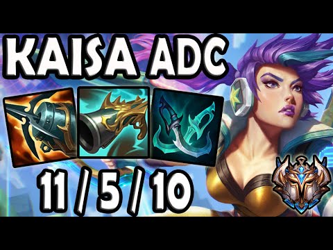 Kaisa vs Draven ADC - EUW Challenger Patch 11.18 ✅