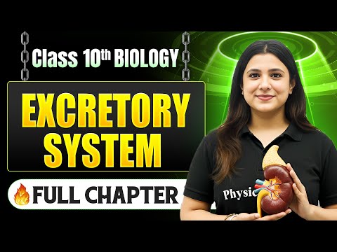 Excretory System Complete Chapter in One Shot | Class 10 Biology | ICSE Board