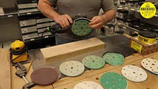 Proper Disc Sanding Technique | Abrasive and Proud Of It Live!