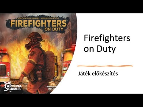 Firefighters on Duty - Játék előkészítés - Robert SoloPlay