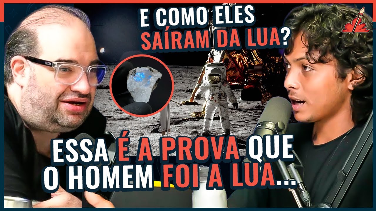 SERJÃO e DOMINGOS DEBATEM se HOMEM foi a LUA