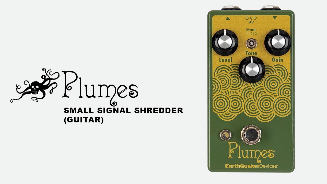 EarthQuaker Devices Plumes Overdrive Pedal