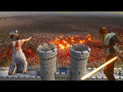 3.5 million Roman general, Mongolian & Footman Silently Attacked Egyptian castle !! UEBS 2