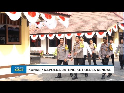 KUNKER KAPOLDA JATENG KE POLRES KENDAL