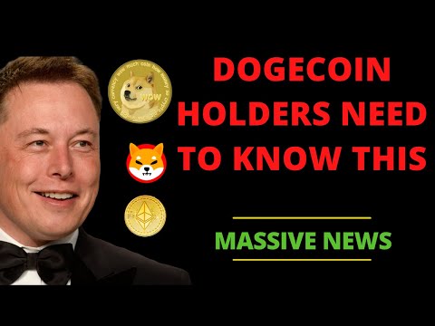 ALL DOGECOIN HOLDERS NEED TO KNOW WHAT’S NEXT FOR IT! | DOGE SHIBA ETH LATEST NEWS AND PREDICTIONS!
