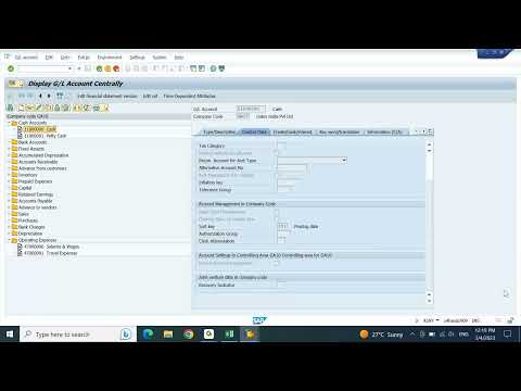 SAP FICO Real time scenarios in GL Master